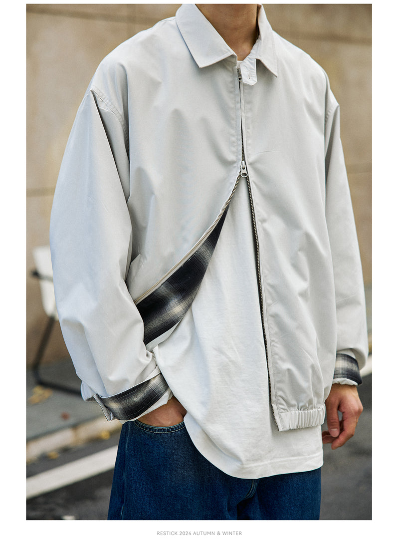 【軽量】functional harrington jacket  / 速乾素材ハリントンジャケット N4276