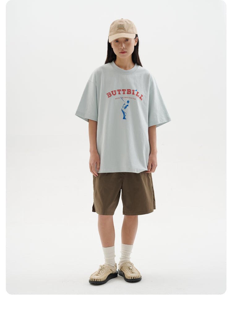 【270G】baseball print t - shirt /Tシャツ N3626 - NNine
