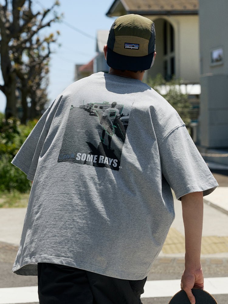【270G】Monotone Ink Print T N3767 / モノトーンインクプリントT - NNine
