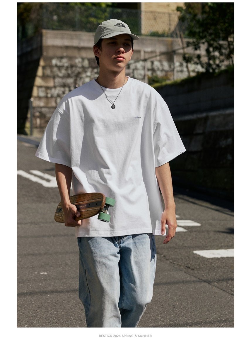 【270G】Monotone Ink Print T N3767 / モノトーンインクプリントT - NNine