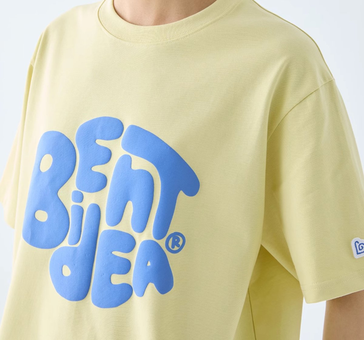 【275G】candy color logo t-shirt N3284 - NNine
