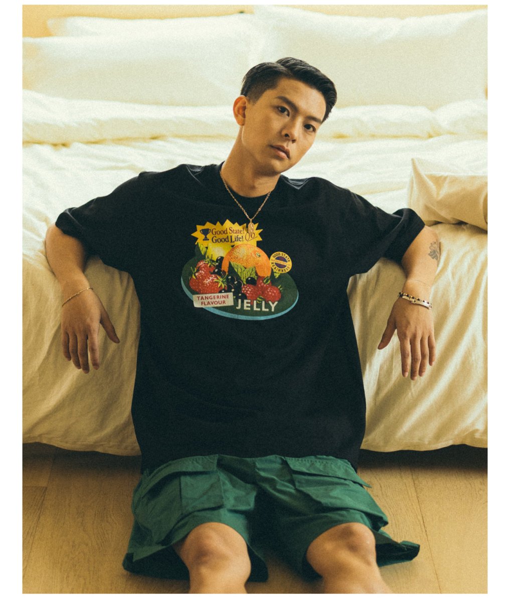 【275G】Fruit print T-shirt N3323 - NNine