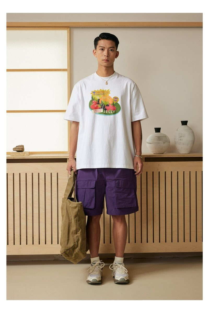 【275G】Fruit print T-shirt N3323 - NNine
