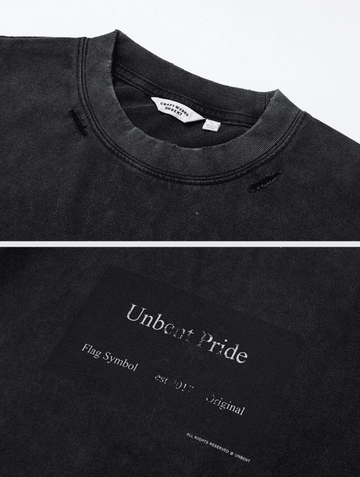 280g サンドウォッシュ ダメージTシャツ N6905