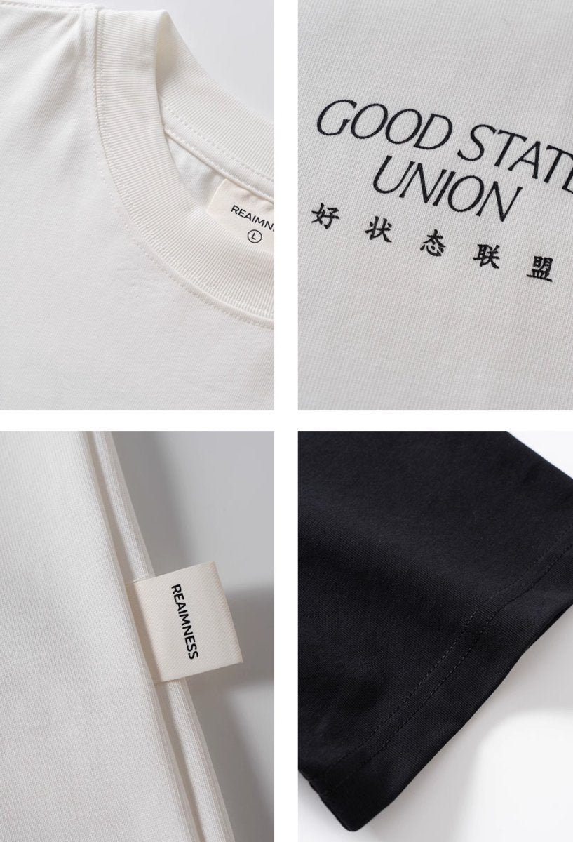 【280G】back print t - shirt / 接触冷感Tシャツ N3724 - NNine