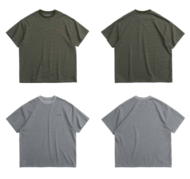 【280G】Drawcord border T - shirt N3979 - NNine