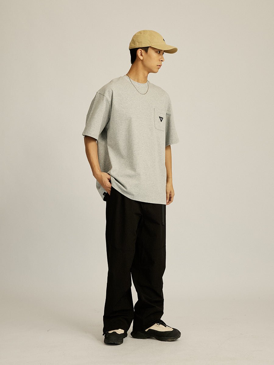 【280G】pocket logo t-shirt N3460 - NNine