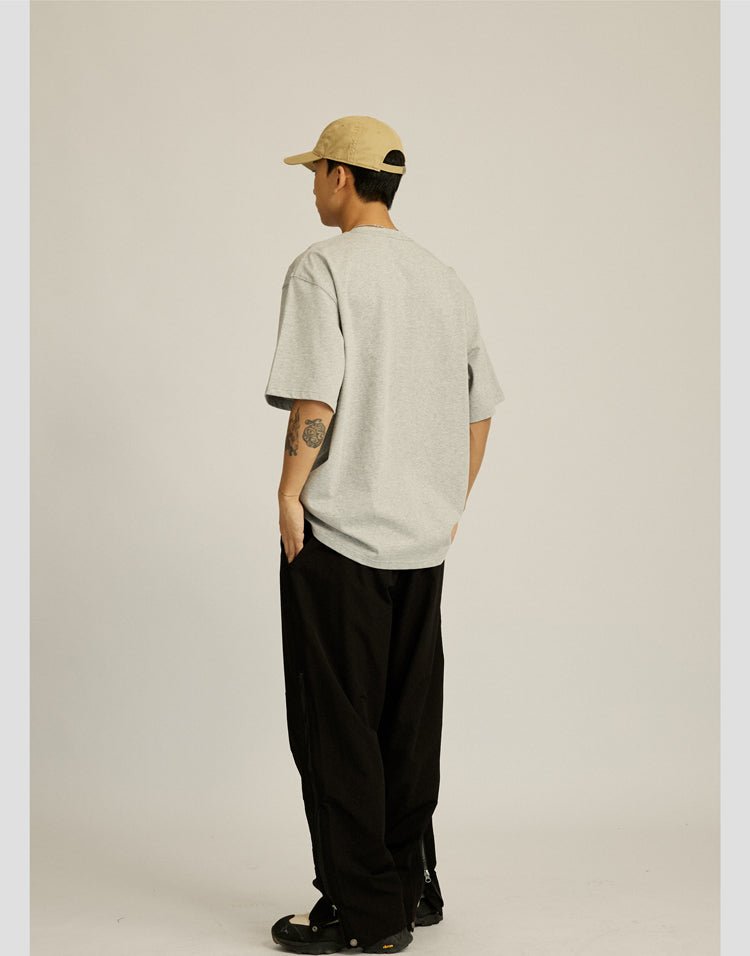 【280G】pocket logo t-shirt N3460 - NNine