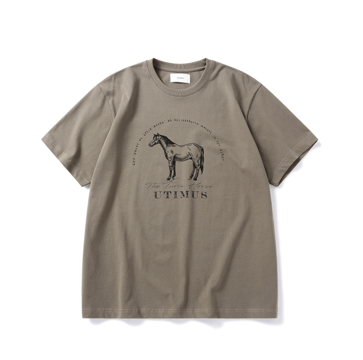 【280G】printed t-shirt N5258 - ファッション通販 NNine(ナイン)