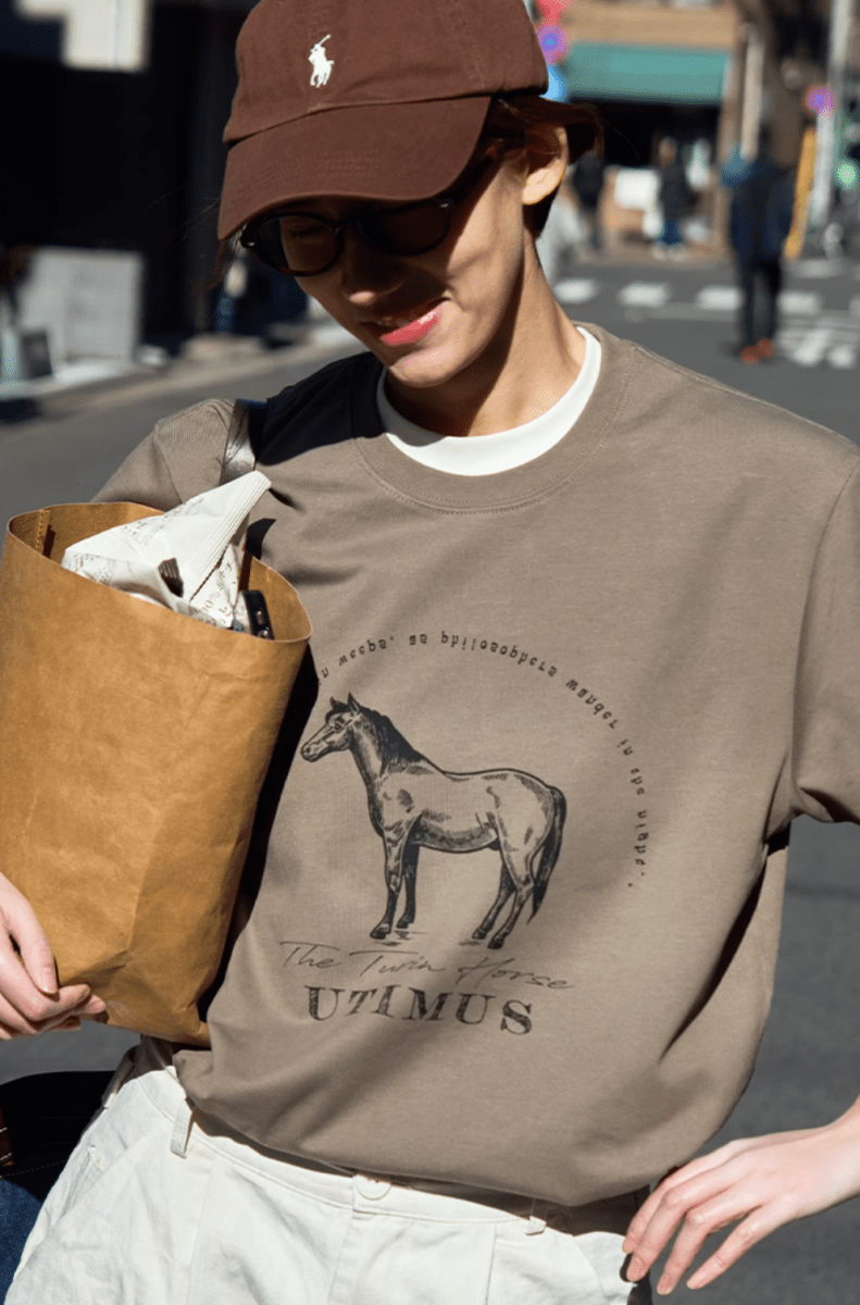 【280G】printed t-shirt N5258 - ファッション通販 NNine(ナイン)