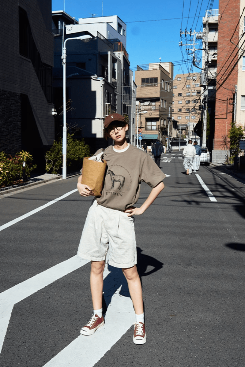 【280G】printed t-shirt N5258 - ファッション通販 NNine(ナイン)