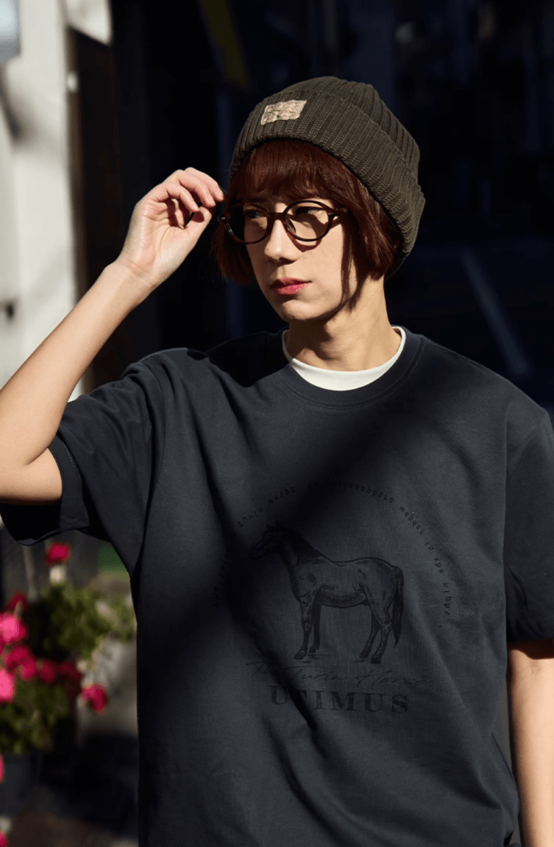 【280G】printed t-shirt N5258 - ファッション通販 NNine(ナイン)