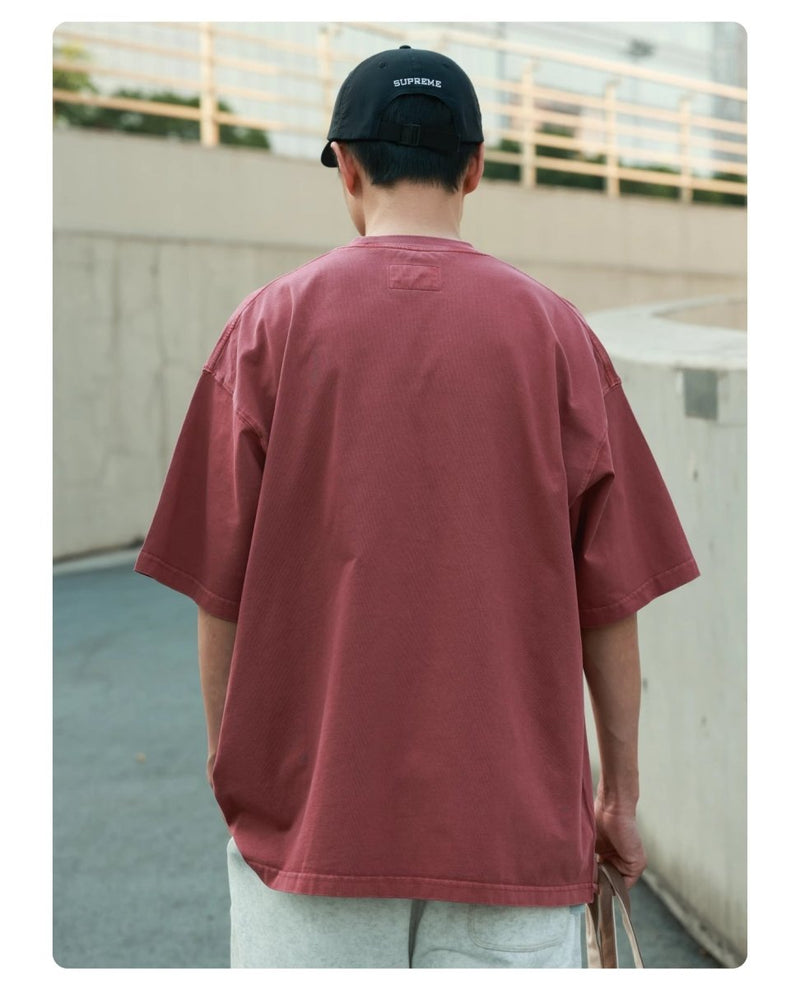 【280G】retro pocket t - shirt N3843 - NNine