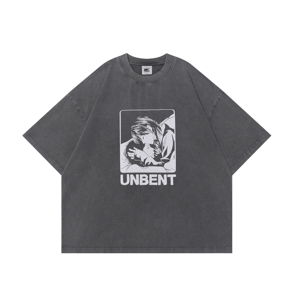 【280G】Retro washed print T-shirt N5149 - ファッション通販 NNine(ナイン)