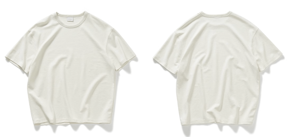 【280G】textured t-shirt N5132 - ファッション通販 NNine(ナイン)