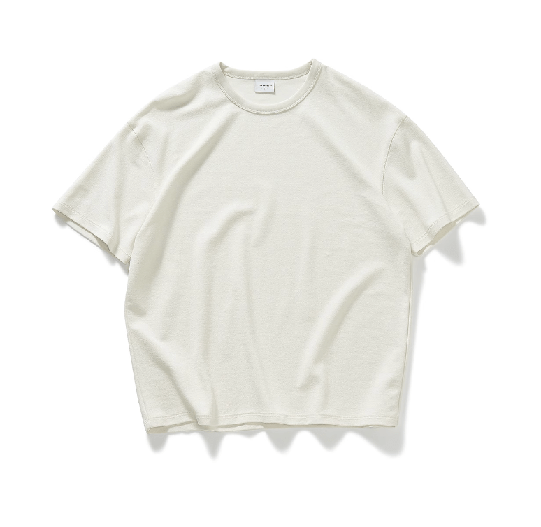 【280G】textured t-shirt N5132 - ファッション通販 NNine(ナイン)