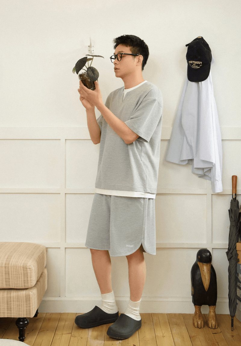 【280G】waffle shorts N5077 - ファッション通販 NNine(ナイン)