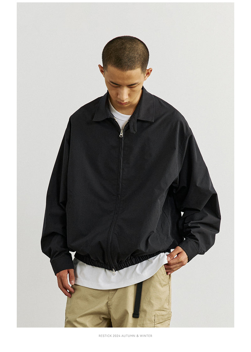 【軽量】functional harrington jacket  / 速乾素材ハリントンジャケット N4276