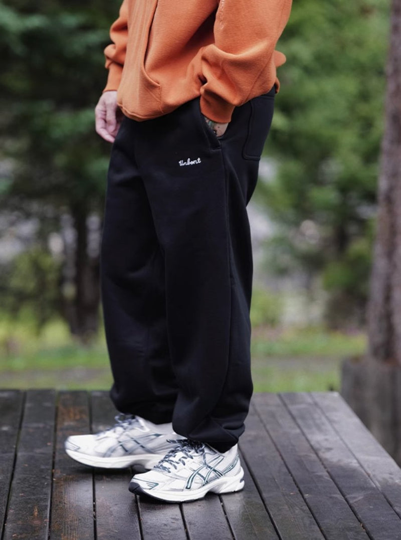 【裏地2タイプ】logo sweatpants N4397 - NNine