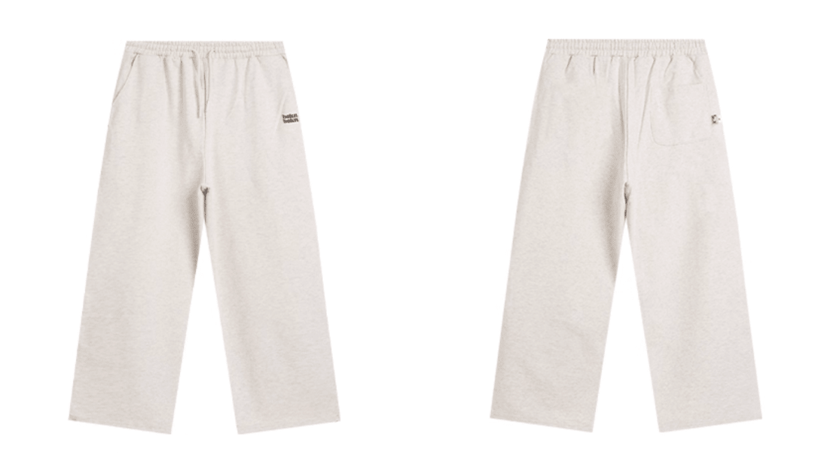 裾を絞れる2WAY裏起毛ワイドスウェットパンツ N5875 - ファッション通販NNine（ナイン）
