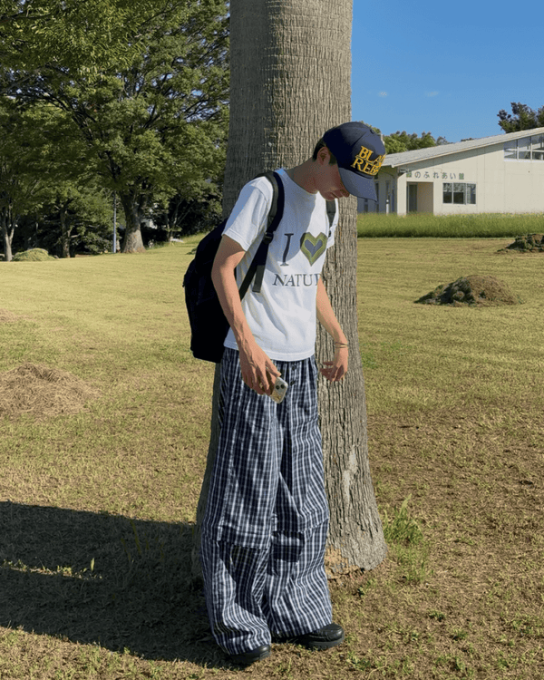 2WAYコンバーチブル・マドラスチェックパンツ 　RM003 - ファッション通販NNine（ナイン）
