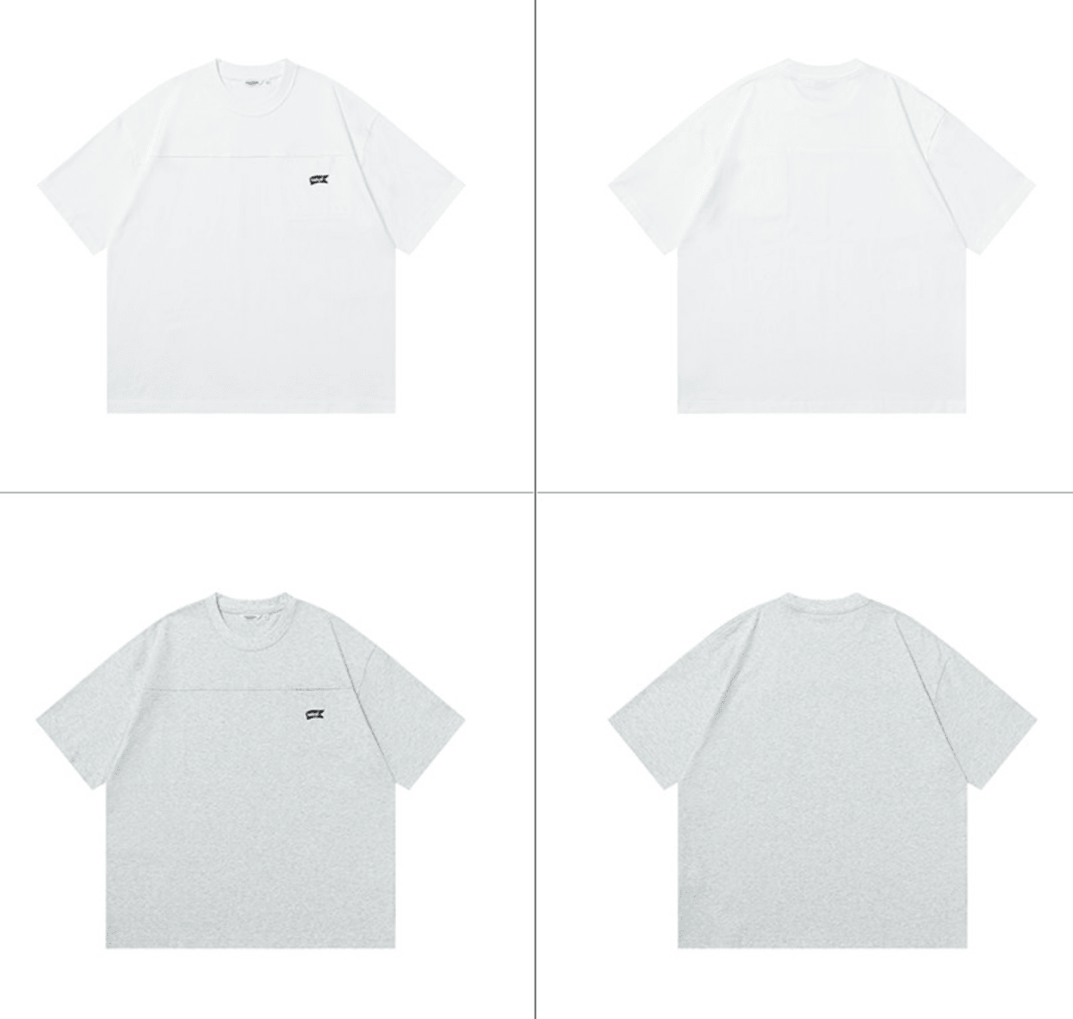 【300G】天然コットン 胸ポケット刺繍ロゴ Tシャツ　N6708 - ファッション通販NNine（ナイン）