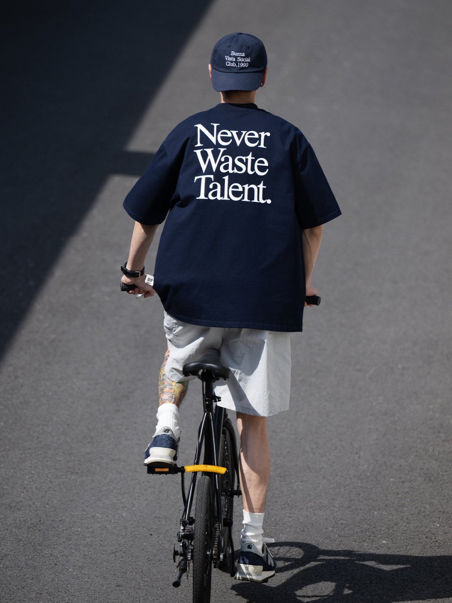 【300G】back print t-shirt N3401 - NNine
