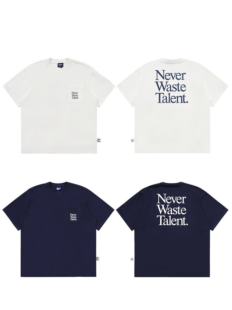 【300G】back print t-shirt N3401 - NNine