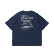 【300G】back print t - shirt N3601 - NNine
