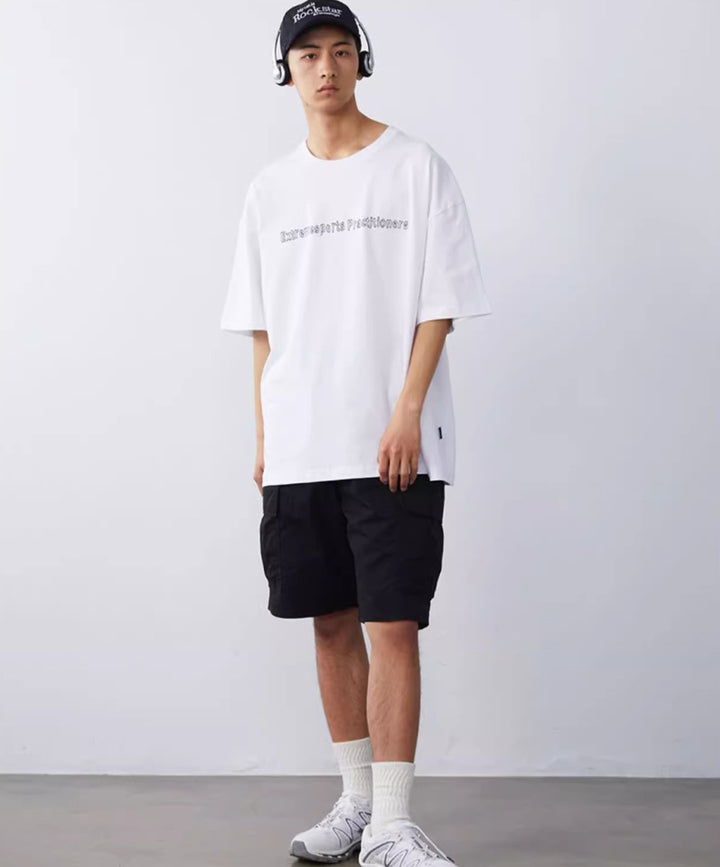 【300G】back print t - shirt N3601 - NNine