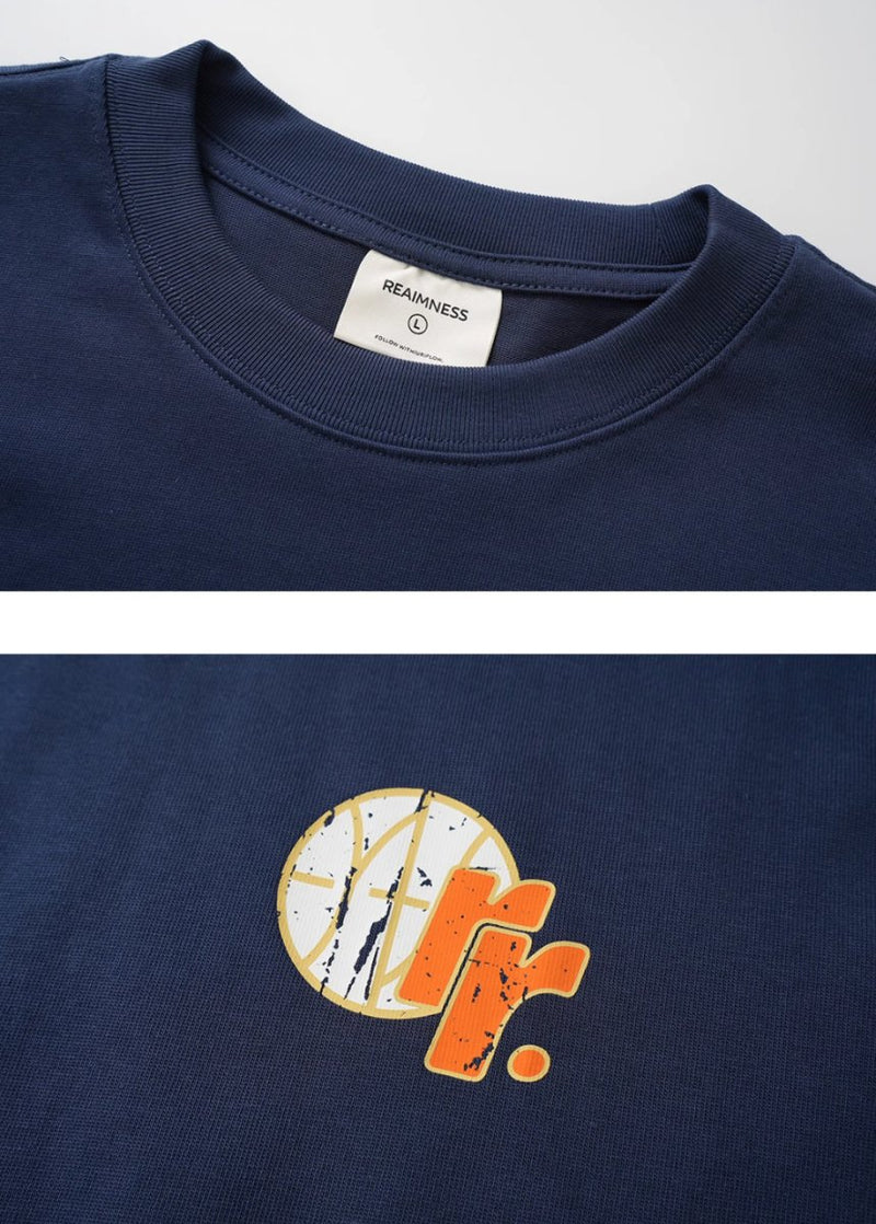 【300G】back print t - shirt / アースプリントT N3719 - NNine