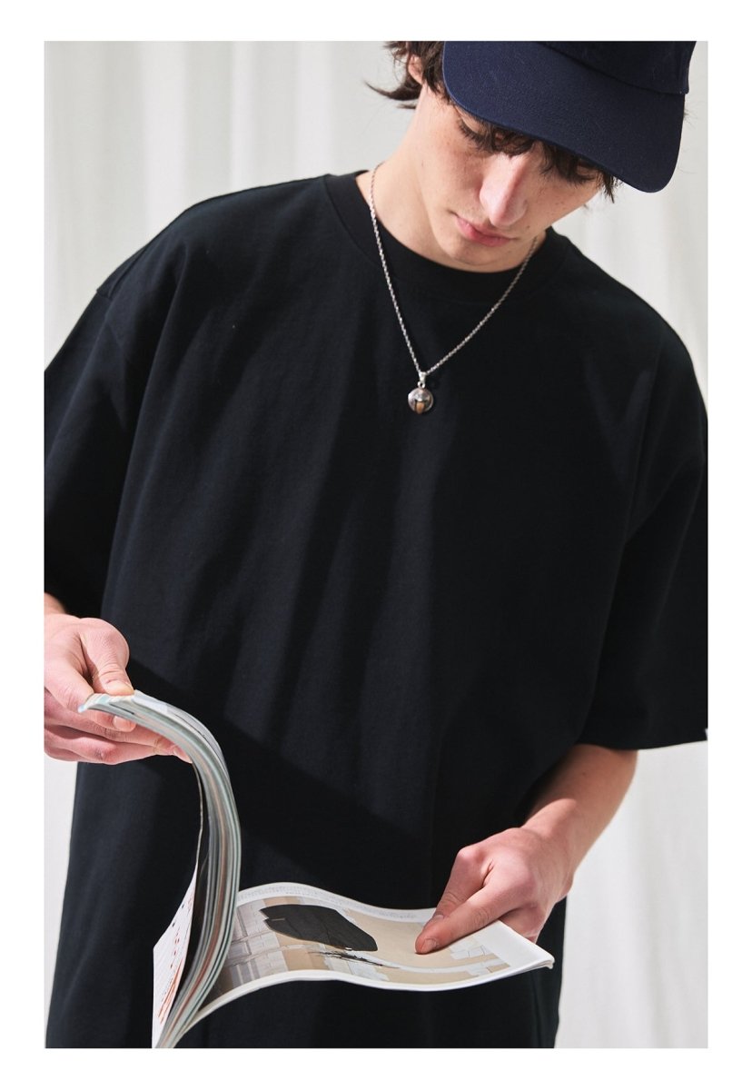 【300G】basic t - shirt / 無地Tシャツ N3707 - NNine