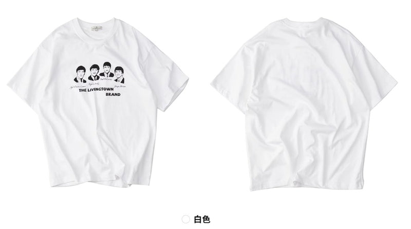 【300G】beatles t-shirt N3475 - NNine