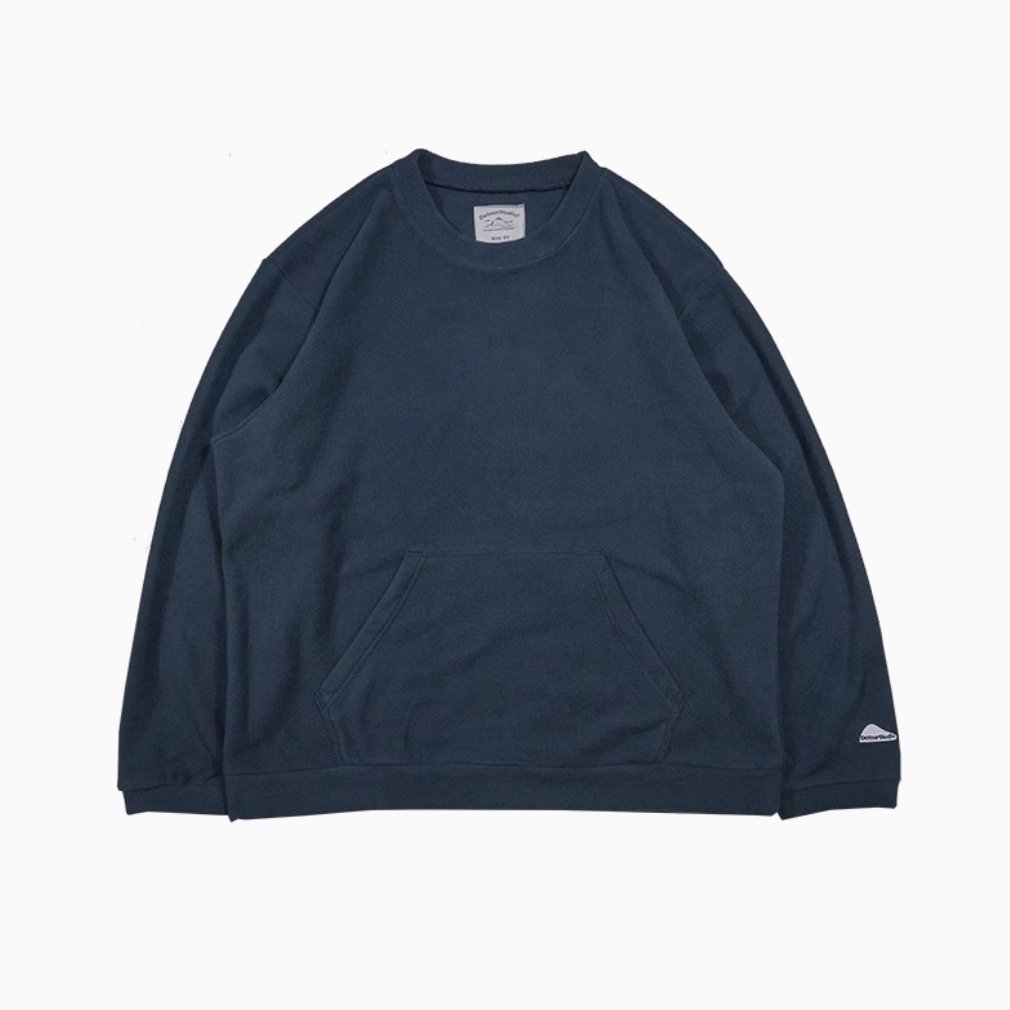 300G【両面フリース】front pocket sweatshirt N4730 - NNine