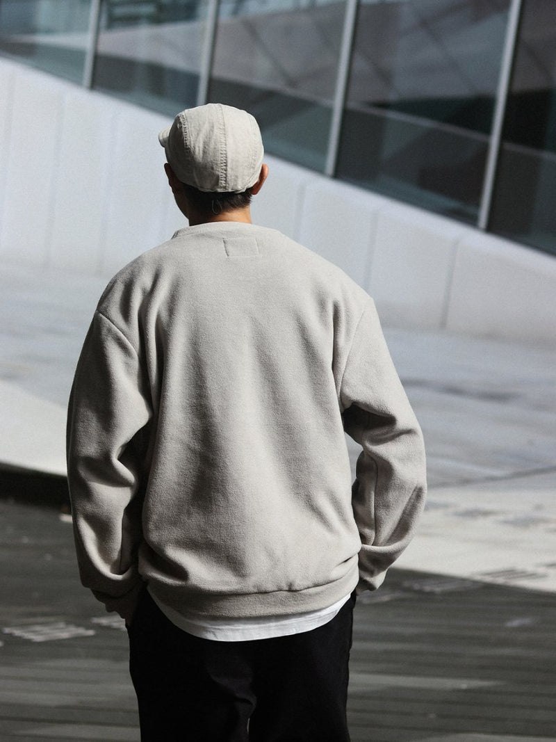 300G【両面フリース】front pocket sweatshirt N4730 - NNine