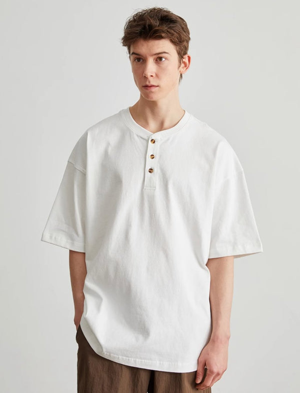 【300G】linen cotton t-shirt N3374 - NNine