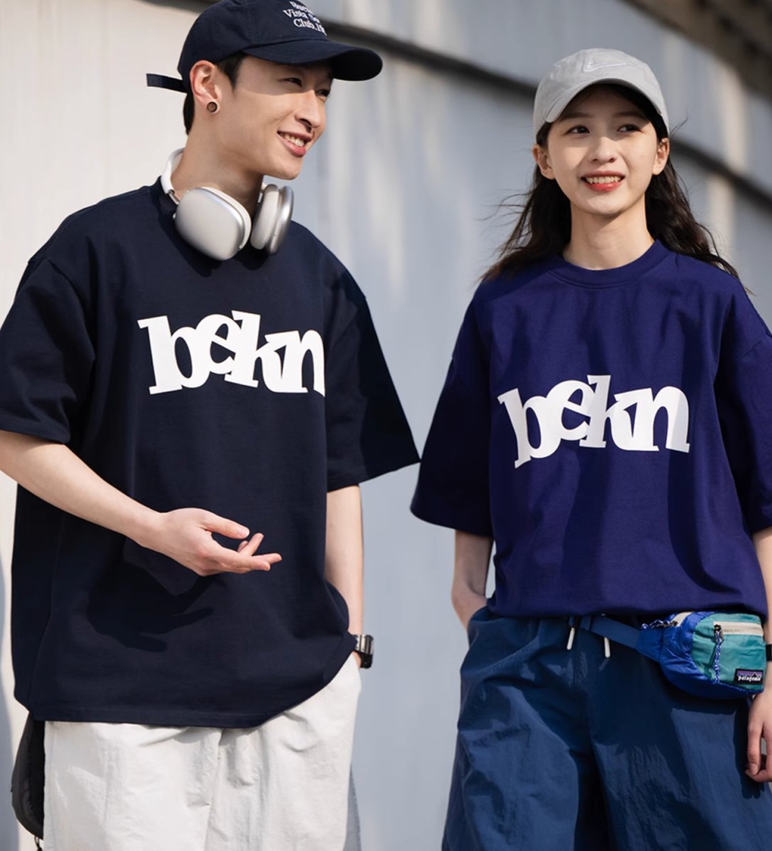 【300G】logo print t-shirt N3328 - NNine