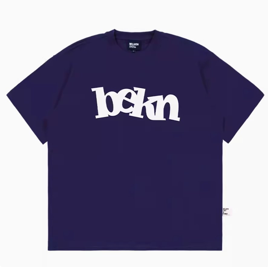 【300G】logo print t-shirt N3328 - NNine