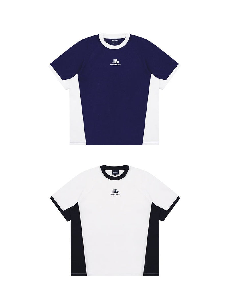 【300G】printed ringer t - shirt / ユニフォームTシャツ N3815 - NNine