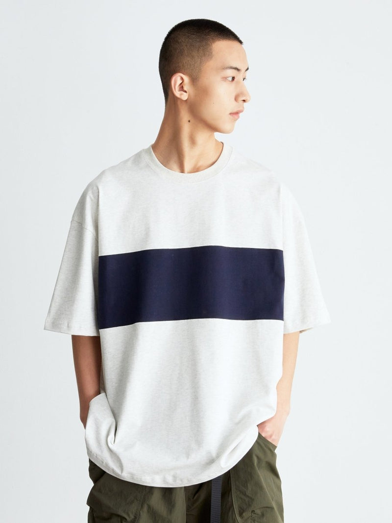 【300G】round neck t - shirt / バイカラーTシャツ N3807 - NNine