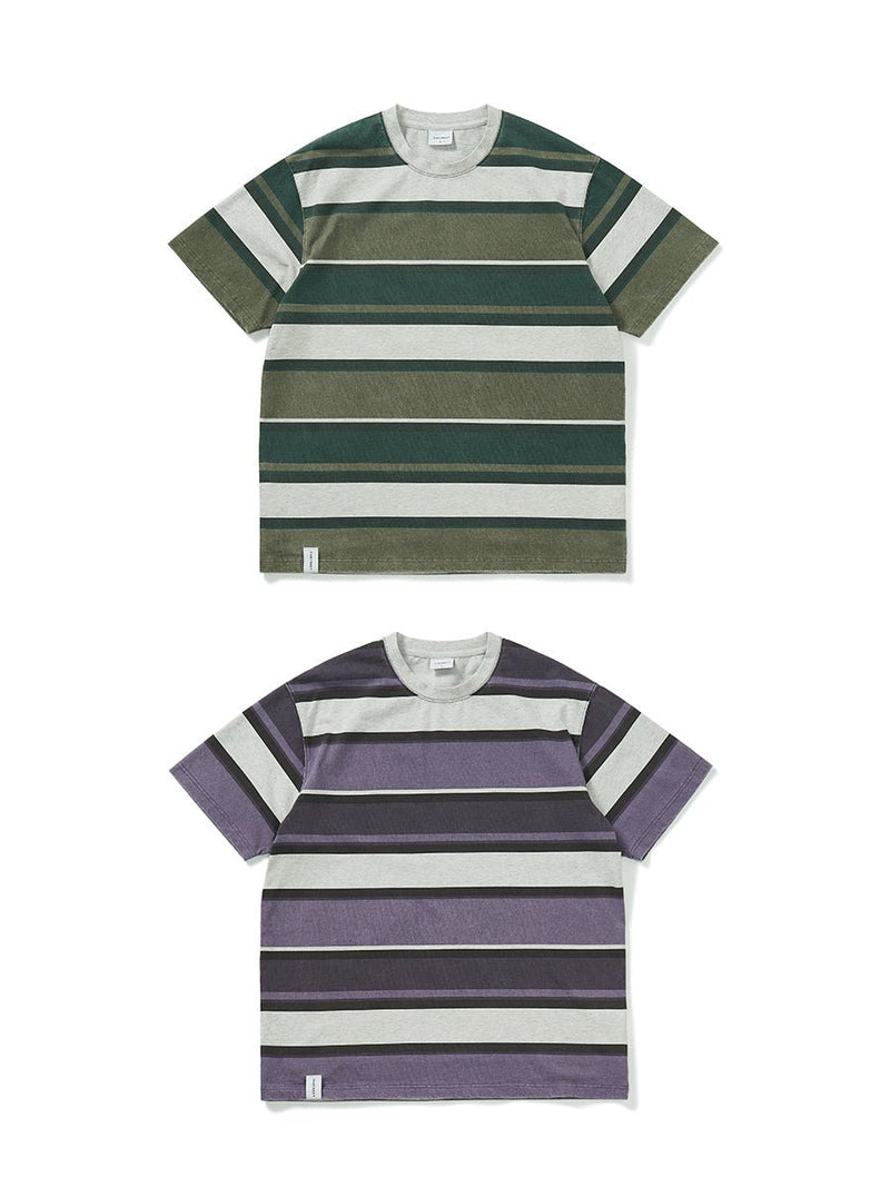 【300G】striped T - shirt N3704 - NNine
