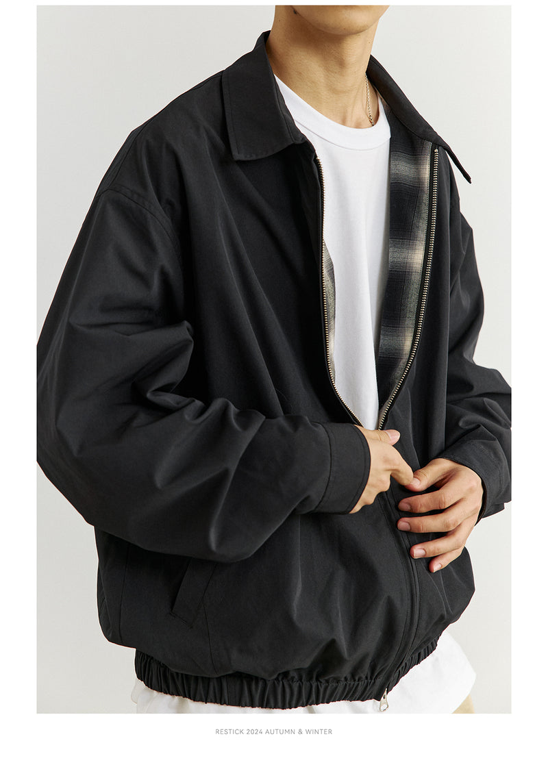 【軽量】functional harrington jacket  / 速乾素材ハリントンジャケット N4276