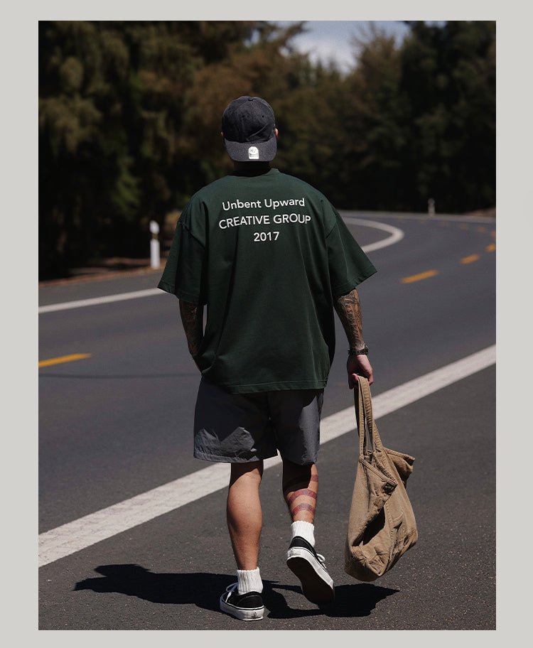 【310G】Basic slogan Tshirt N3310 - NNine