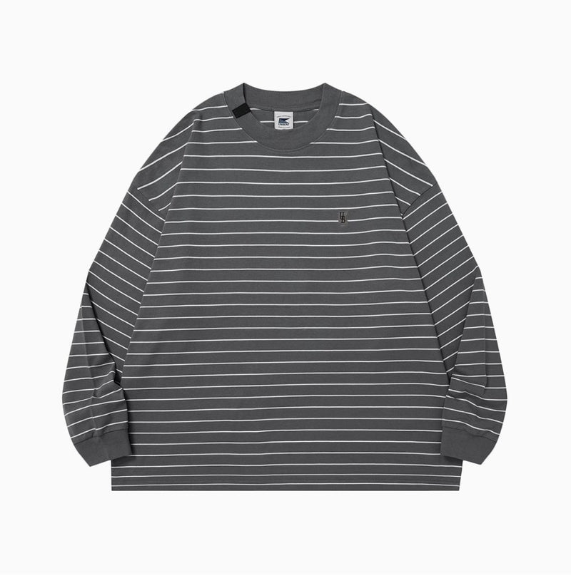 【310G】Border long sleeve T-shirt / ボーダーロンT N4310 - NNine