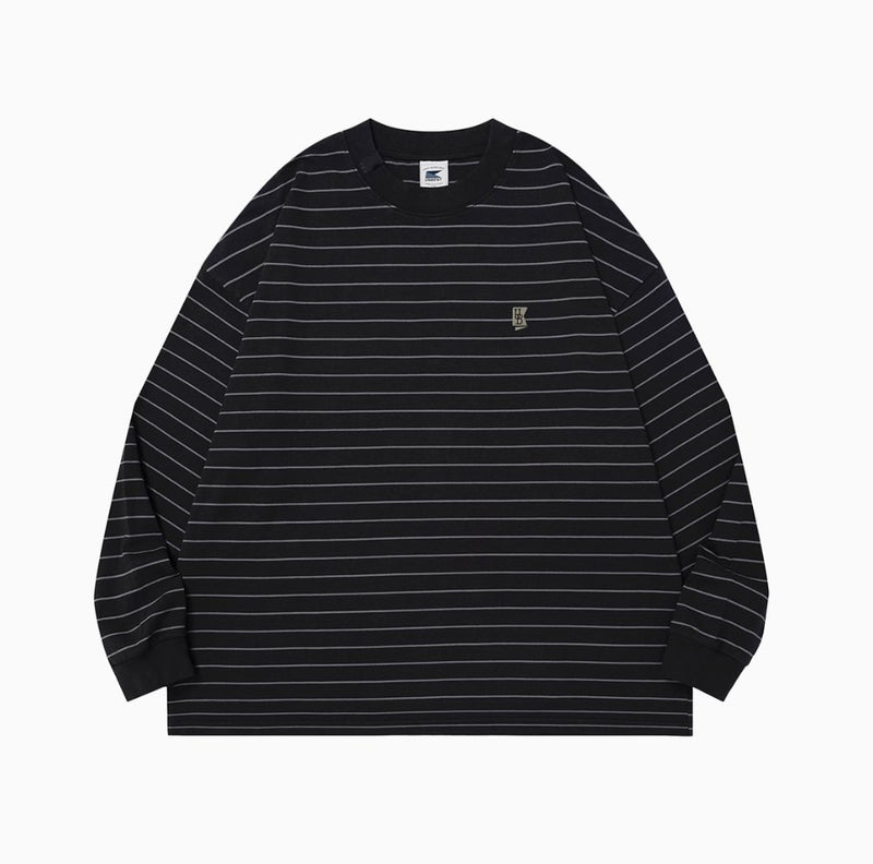 【310G】Border long sleeve T-shirt / ボーダーロンT N4310 - NNine