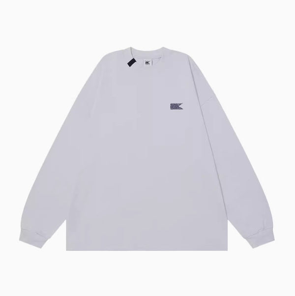 【310G】Logo print long sleeve T-shirt N4081 - NNine