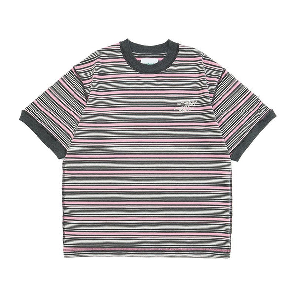 【315G】colorful striped t - shirt / ボーダーT N3499 - NNine