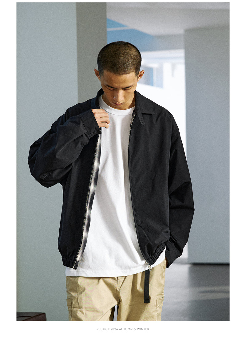 【軽量】functional harrington jacket  / 速乾素材ハリントンジャケット N4276