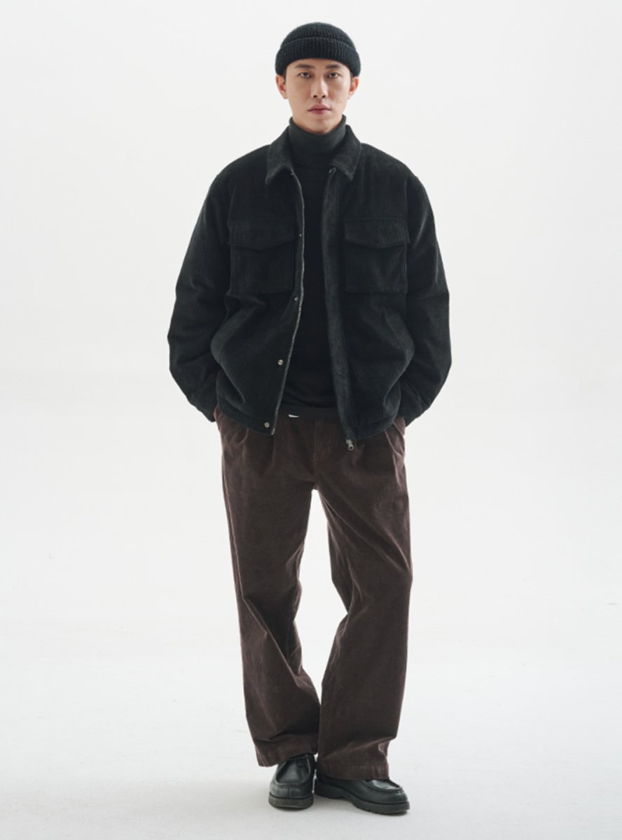 【320G】コーデュロイ corduroy straight pants N4724 - NNine