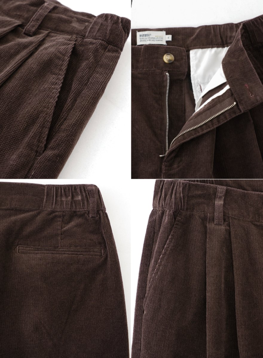 【320G】コーデュロイ corduroy straight pants N4724 - NNine